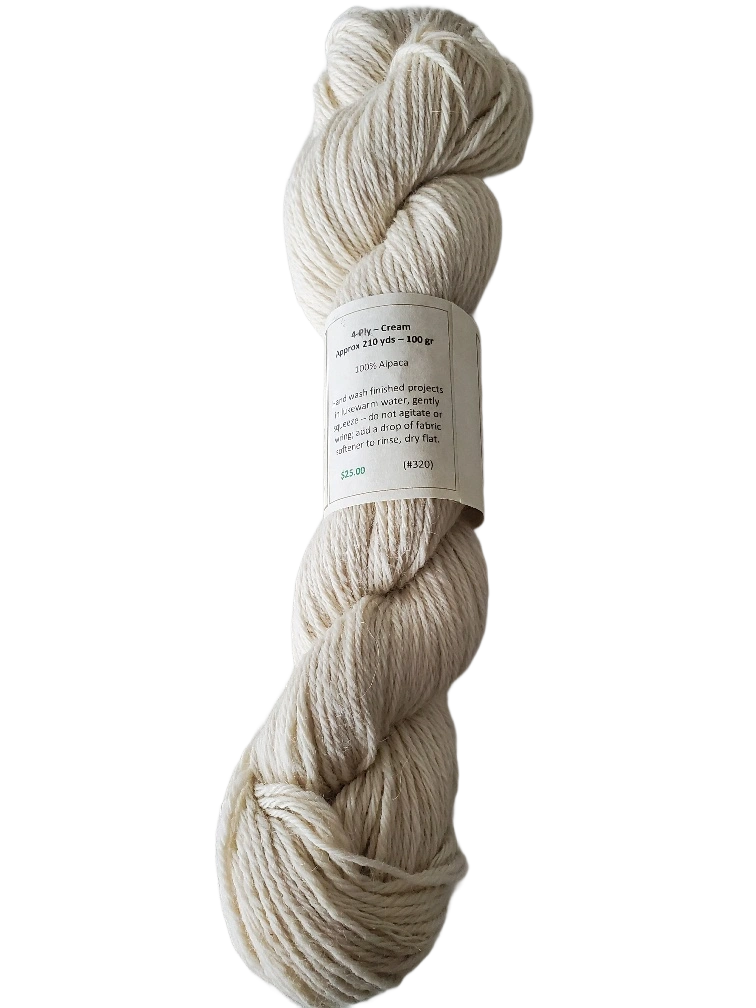 Luxurious 4-Ply Alpaca Yarn – Soft, Warm, and Crafted for Cozy Comfort (SKU 320)